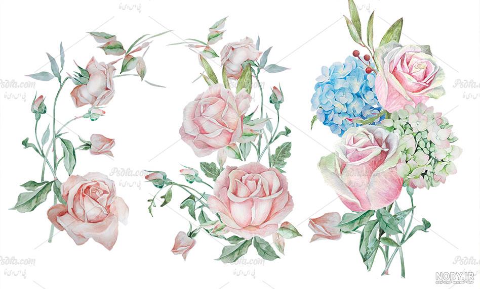 عکس خام گل برای نوشتن