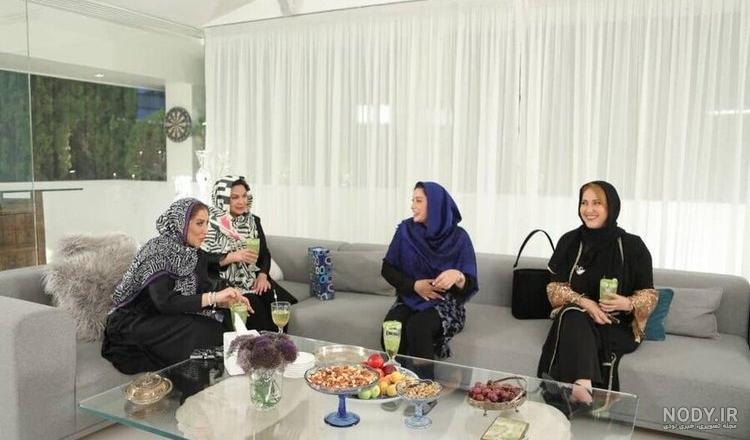 عکس خانه ی فریبا نادری در شام ایرانی عکس خانه ی فریبا نادری در شام ایرانی