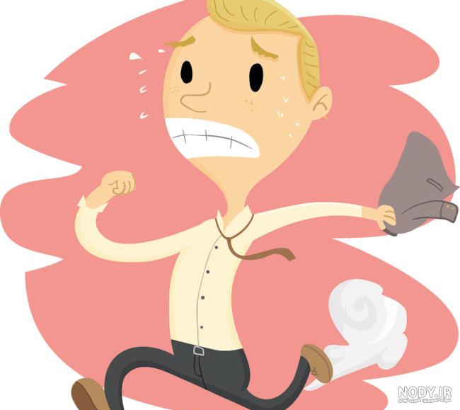 عکس مرد عنکبوتی در حال فرار