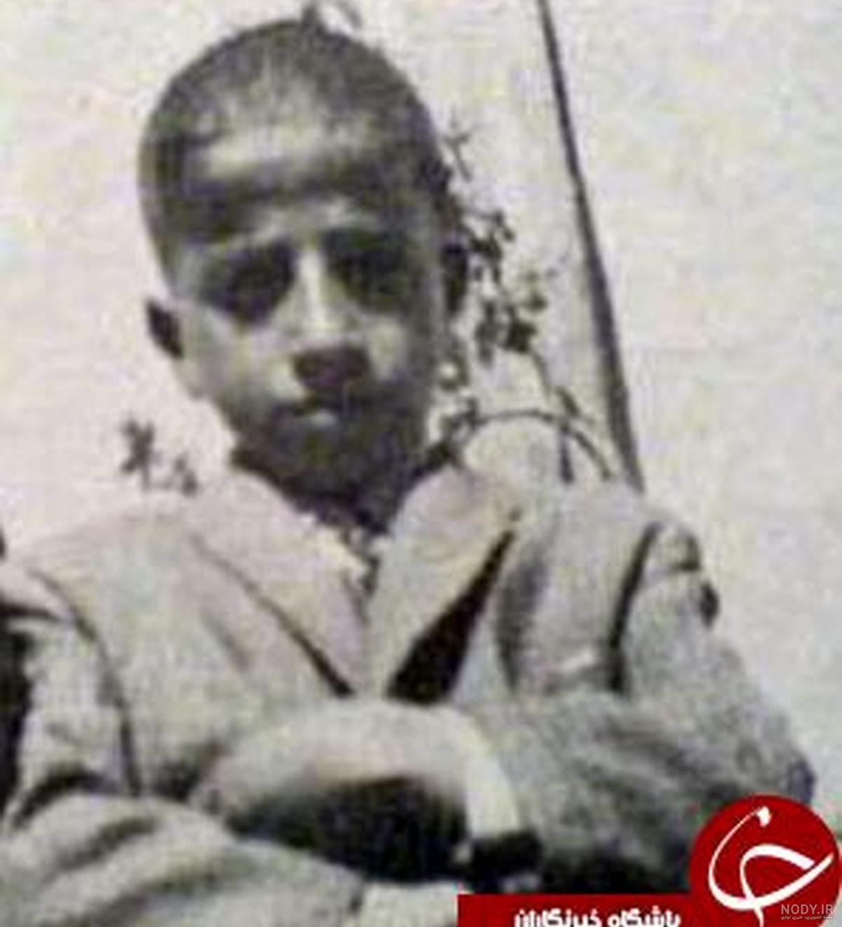عکس کودکی علیرضا خمسه