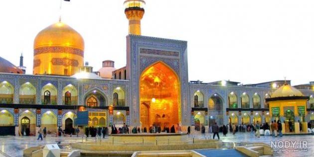 متن برای عکس حرم امام رضا