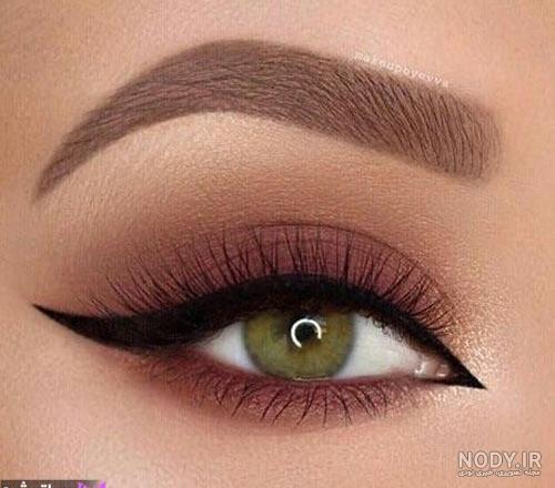 مدل خط چشم برای چشمهای درشت