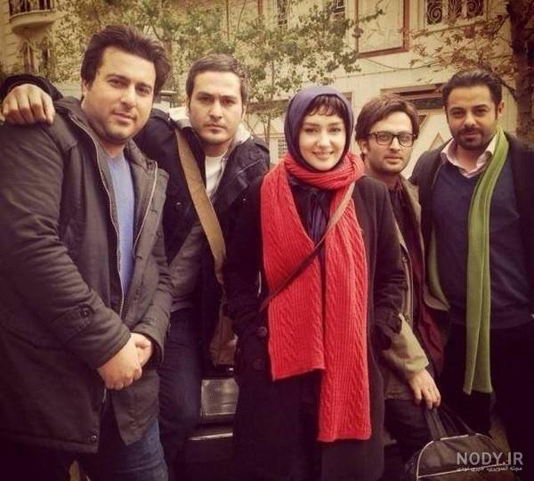 سام قریبیان و همسرش