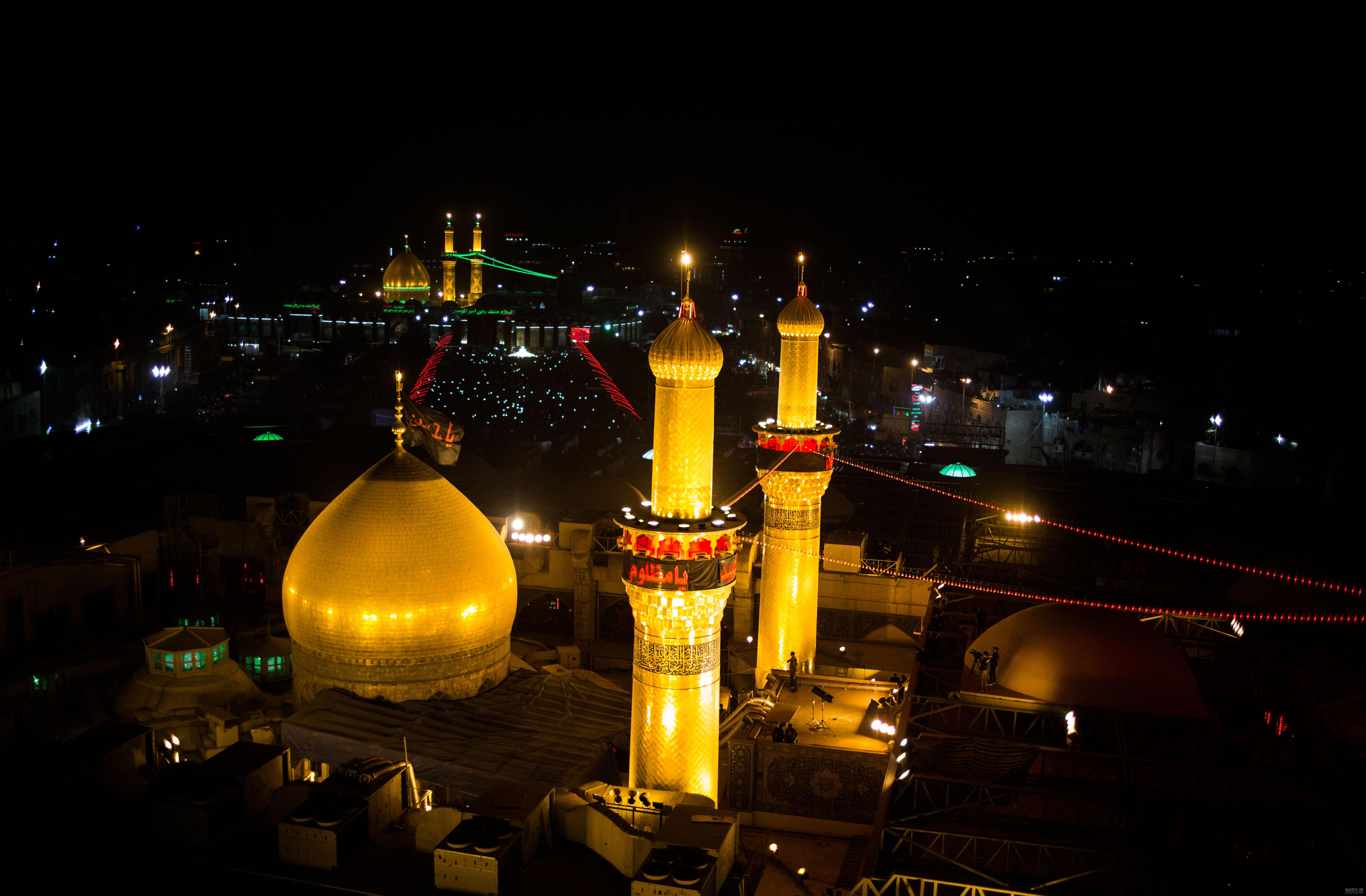 عکس حرم امام رضا در روز