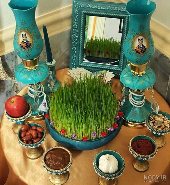 عکس سفره هفت سین ۹۹ عکس سفره هفت سین ۹۹