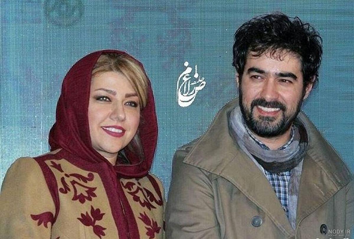 عکس شهاب حسینی و زنش
