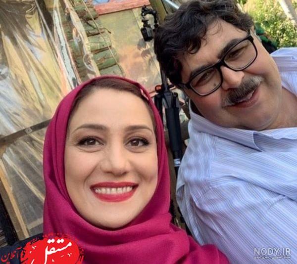 عکس فرهاد اصلانی و همسرش