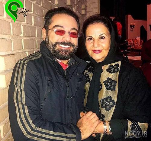 عکس مادر سام قریبیان
