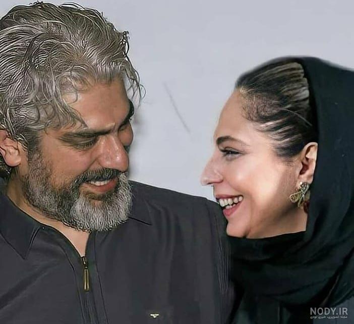 عکس مهدی پاکدل و همسرش