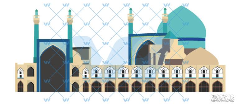 عکس وکتور گنبد مسجد