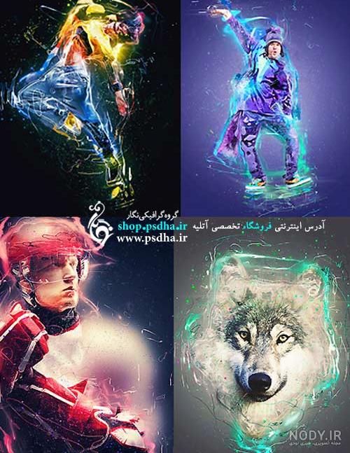 عکس گرگ چشم آبی عکس گرگ چشم آبی