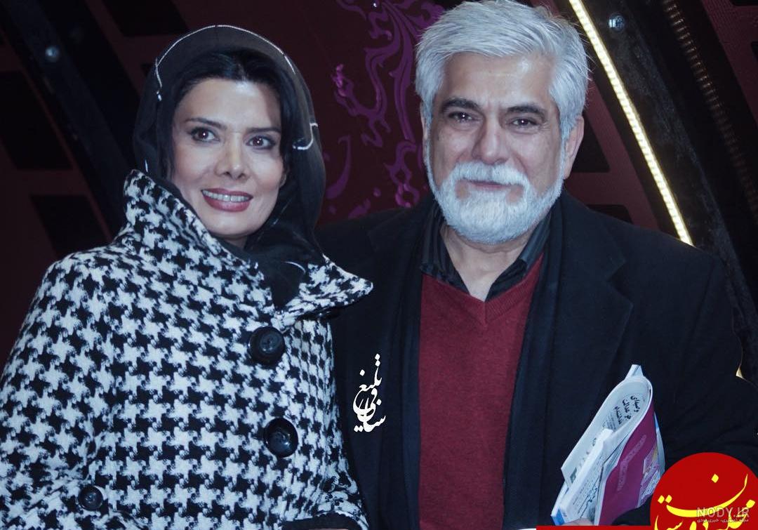مهدی پاکدل و همسرش و فرزندش
