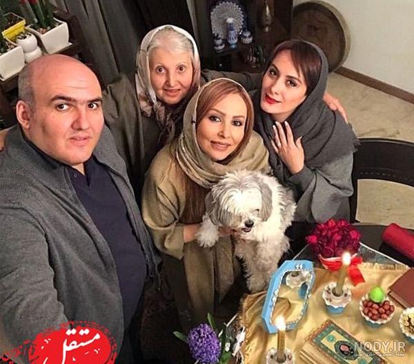 پرستو صالحی در ماه عسل