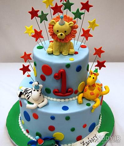 کیک تولد پسرانه 1400