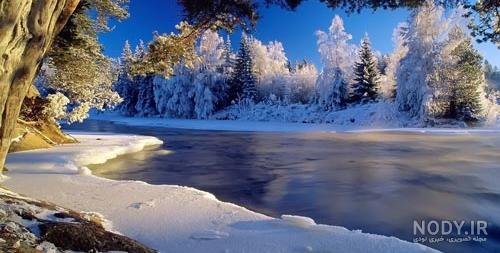 تصاویر طبیعت زیبا زمستان