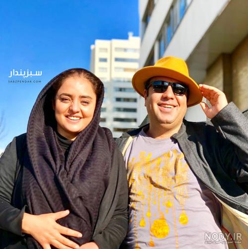 عکس بارداری نرگس محمدی