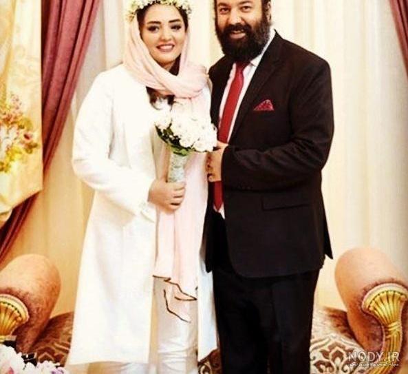 عکس بهنوش بختیاری و همسرش