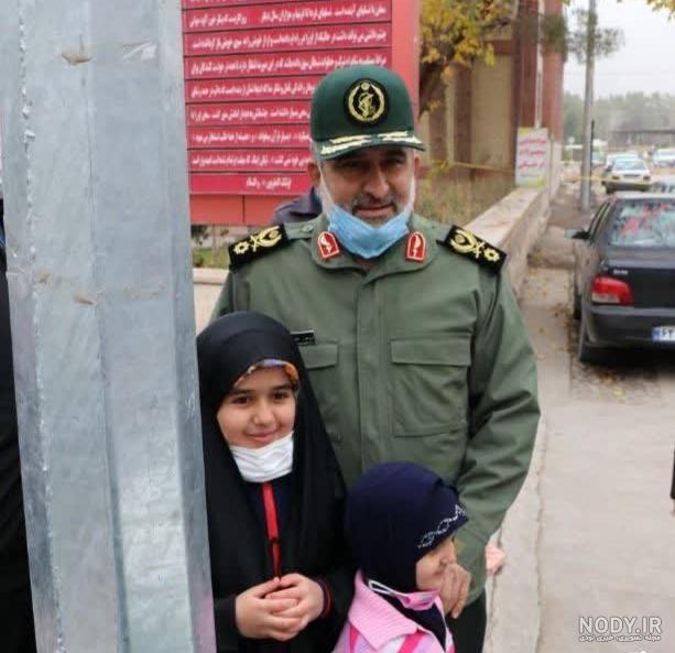 عکس جوانی سردار حاجی زاده