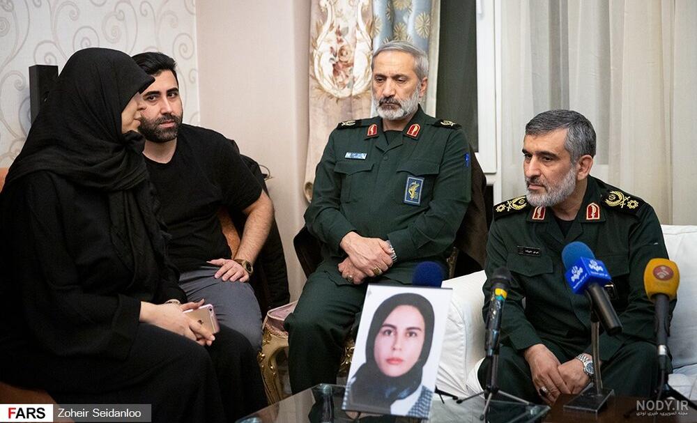 عکس زن سردار حاجی زاده
