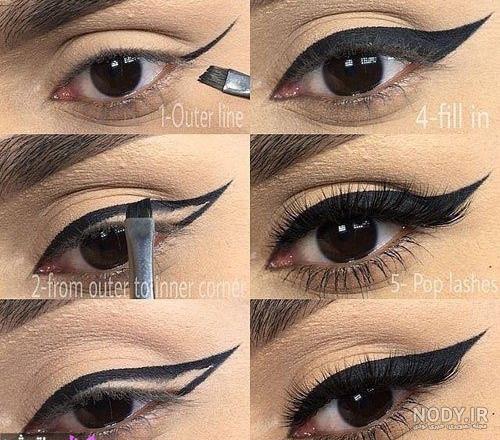 عکس زیباترین مدل های خط چشم عکس زیباترین مدل های خط چشم