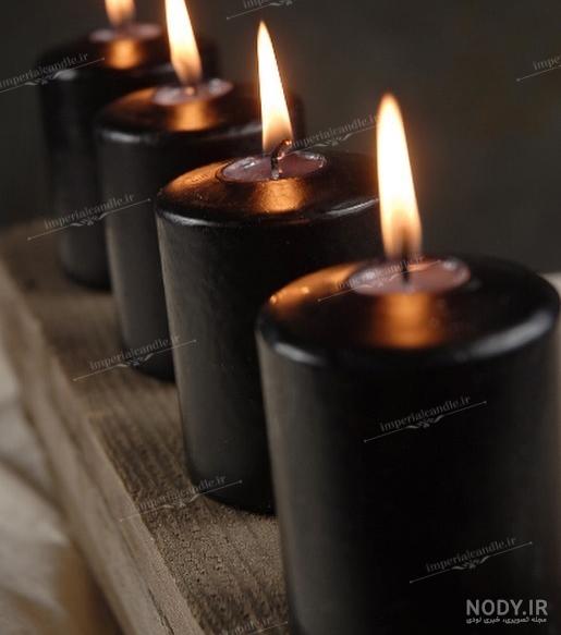 عکس شمع و پروانه غمگین