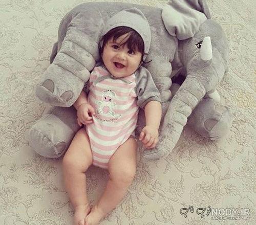 عکس نوزاد دختر زیبا ایرانی
