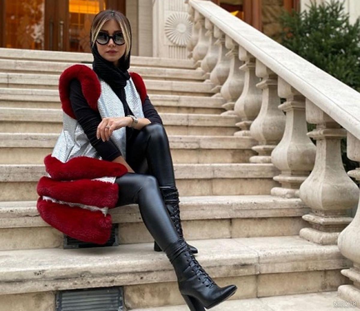 عکس همسر شاهرخ استخری بدون ارایش