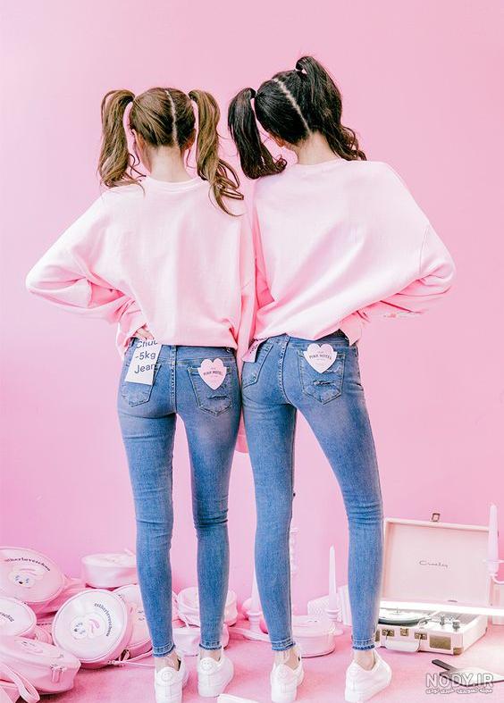 عکس پروفایل دخترونه کیوت صورتی