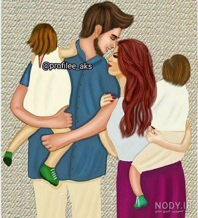عکس پروفایل زن و شوهری کارتونی عکس پروفایل زن و شوهری کارتونی