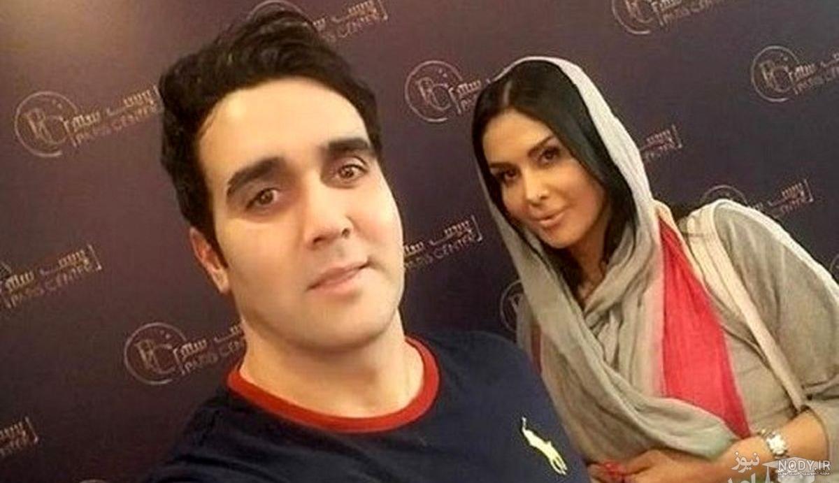 عکس پوریا پورسرخ خواهرش