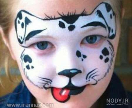 آموزش نقاشی روی صورت پسرانه آموزش نقاشی روی صورت پسرانه