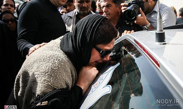 عکس عسل بدیعی در سردخانه عکس عسل بدیعی در سردخانه