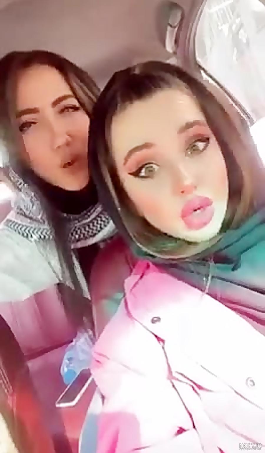 عکس نیکا فلاحی و متین عکس نیکا فلاحی و متین