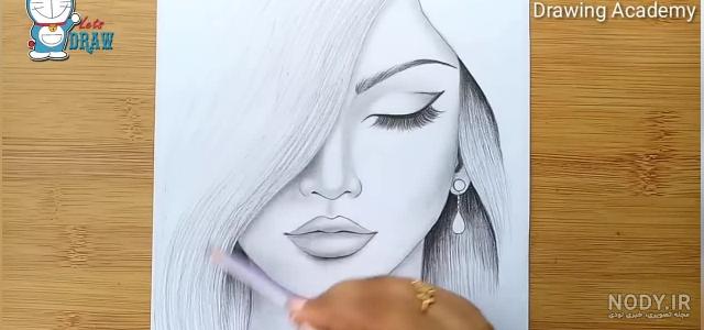 عکس چهره برای طراحی سیاه قلم
