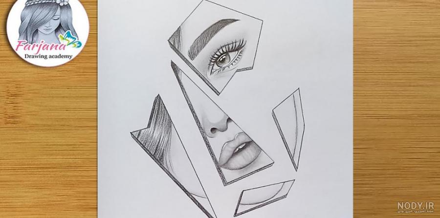 عکس چهره برای طراحی سیاه قلم ساده
