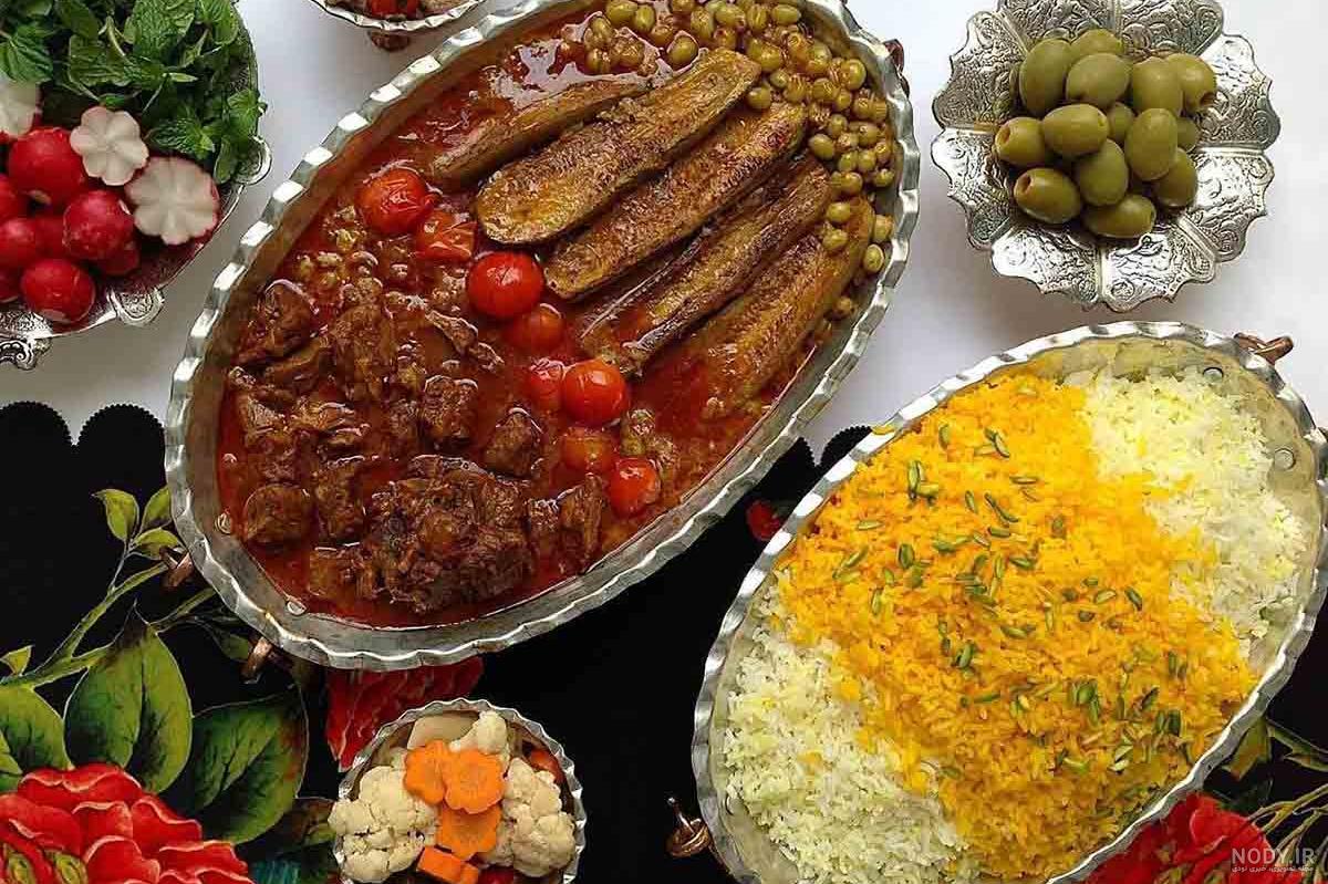 لیست غذاهای پرطرفدار ایرانی لیست غذاهای پرطرفدار ایرانی