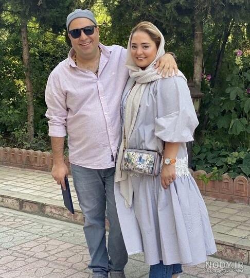 تصاویر علی اوجی و همسرش