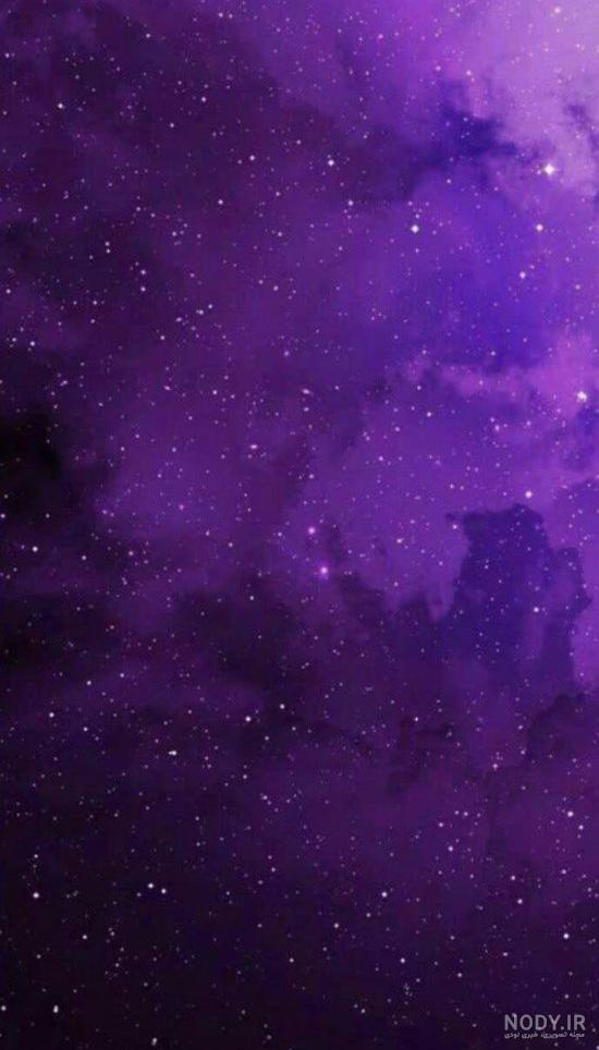 تصویر زمینه بنفش ساده