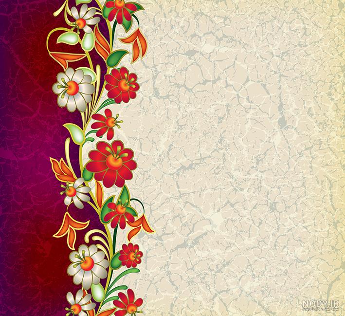 دانلود براش حاشیه گل برای فتوشاپ