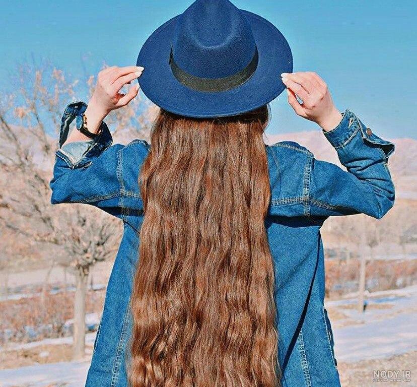 عکس دختر با موهای بافته برای پروفایل