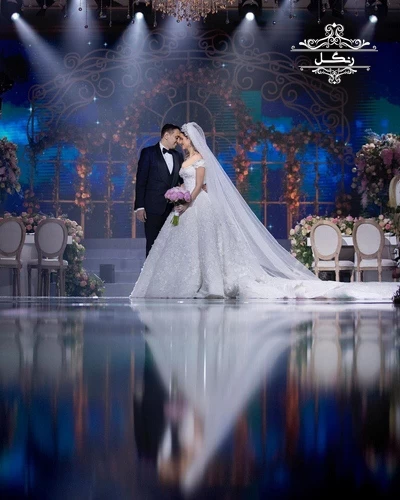 عکس عروس و داماد خارجی عاشقانه