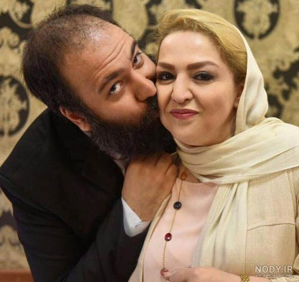 عکس علی اوجی و نرگس محمدی