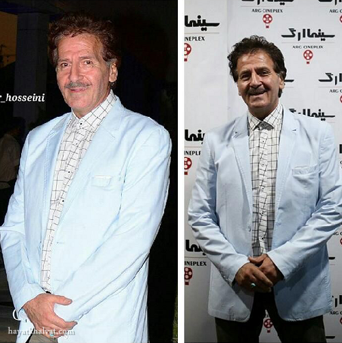 عکس همسر اول و دوم ابوالفضل پورعرب