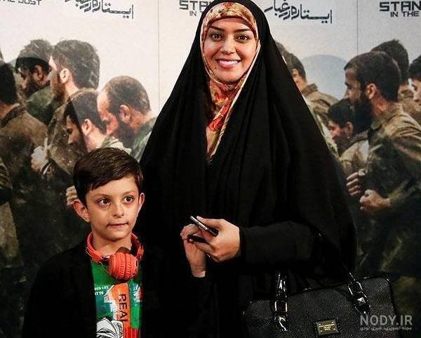عکس همسر و فرزندان الهام چرخنده
