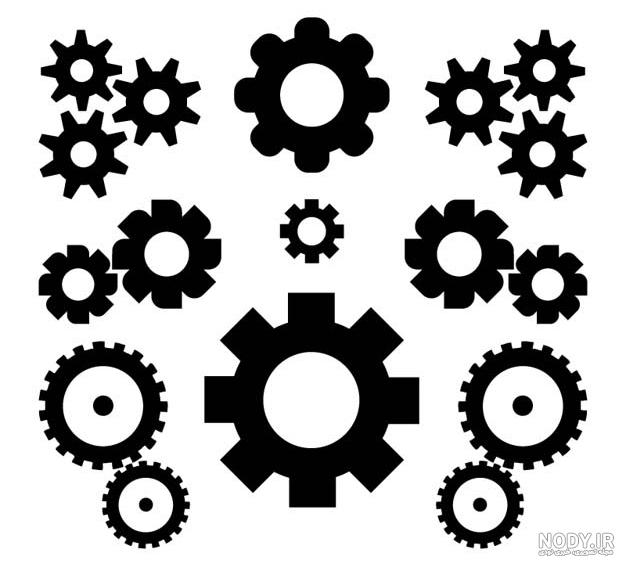 عکس وکتور چرخ دنده