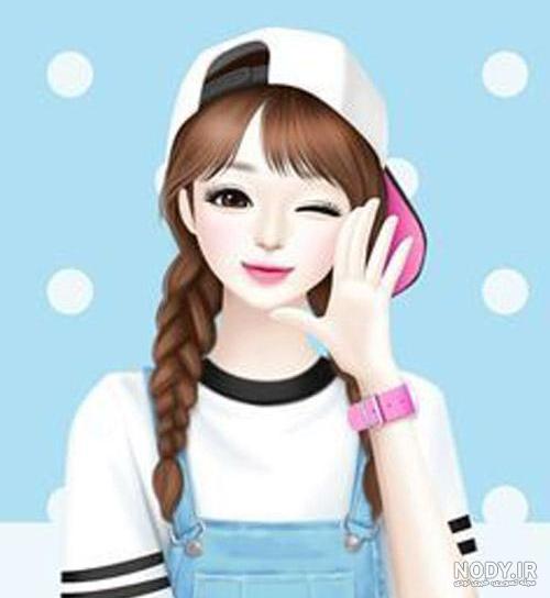 عکس پروفایل دخترونه فانتزی با ماسک