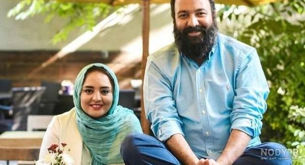 نرگس محمدی و همسرش