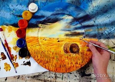 نقاشی طبیعت بهار نقاشی طبیعت بهار