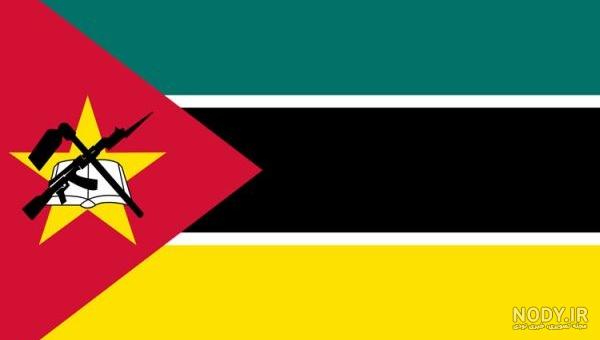 پرچم سفيد ابي قرمز