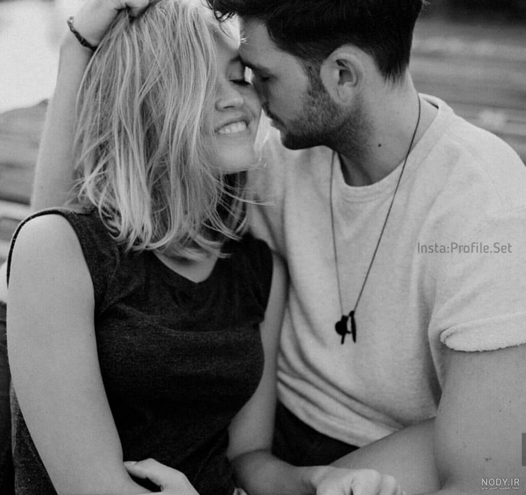عاشقانه دونفره عکس عاشقانه سیاه سفید